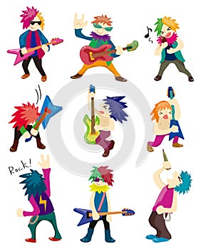 Cartoon Heavy Metal rock music band