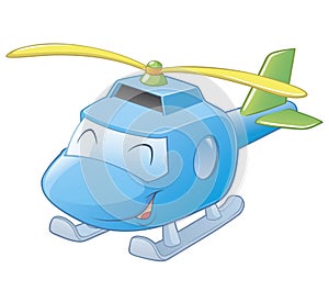 Cartoon Helicopter