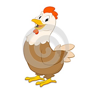 Cartoon Hen