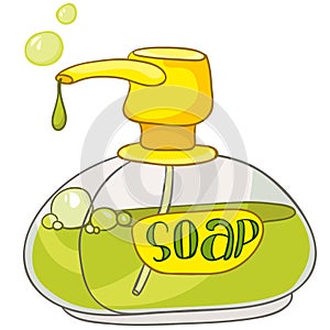 Cartoon Home Washroom Soap photo