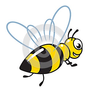 Cartoon honey Bee 003