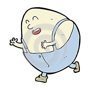 cartoon humpty dumpty egg character