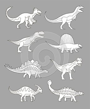 Cartoon illustration of an ankylosaurus with a dangerous tail
