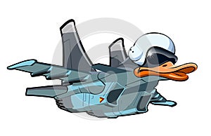 Cartoon Jetbird 1