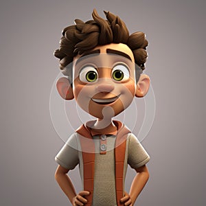 Cartoon Character Anthony - Photorealistic 3d Model photo