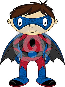 Cartoon Kid Superhero photo