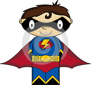 Cartoon Kid Superhero photo