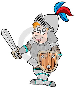 Cartoon knight