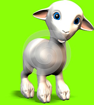 Cartoon lamb