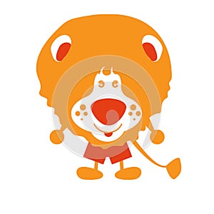 Cartoon lion