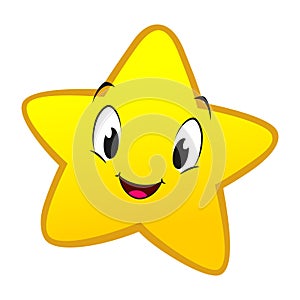 Cartoon Little Star photo