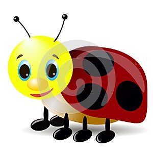 Cartoon lladybug 3d