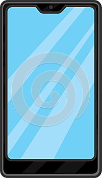 Cartoon Modern Touchscreen Smart Phone