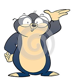 Cartoon Mole