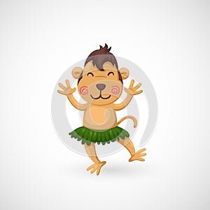 Cartoon monkey