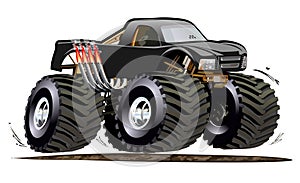 Cartoon Monster Truck