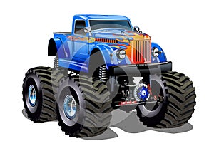 Cartoon Monster Truck