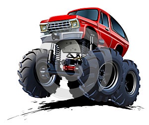 Cartoon Monster Truck