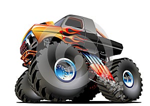 Cartoon Monster Truck