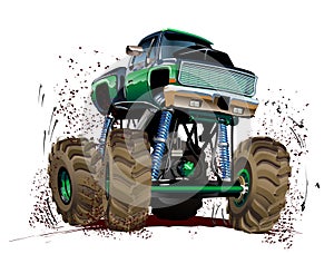 Cartoon Monster Truck