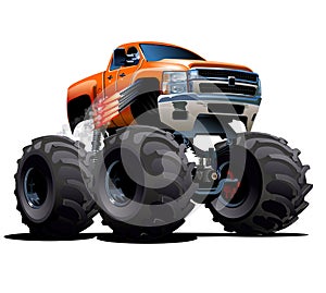 Cartoon Monster Truck