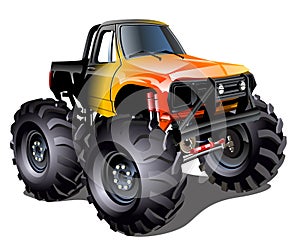 Cartoon Monster Truck