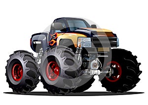 Cartoon Monster Truck