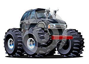 Cartoon Monster Truck