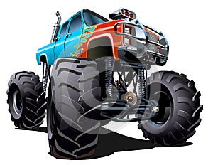 Cartoon Monster Truck