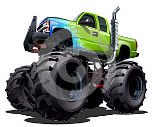 Cartoon Monster Truck