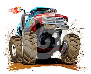 Cartoon Monster Truck