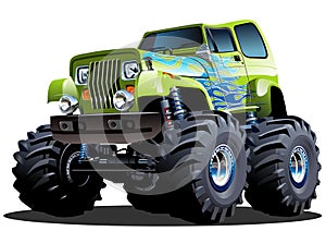 Cartoon Monster Truck