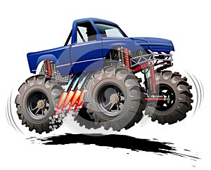 Cartoon Monster Truck