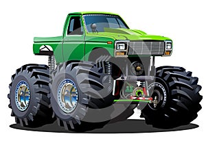 Cartoon Monster Truck