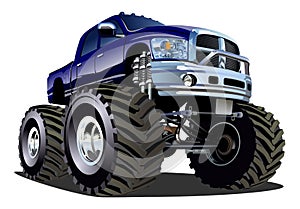 Cartoon Monster Truck