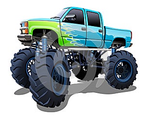 Cartoon Monster Truck