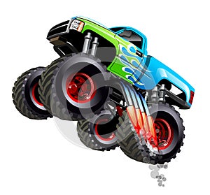 Cartoon Monster Truck