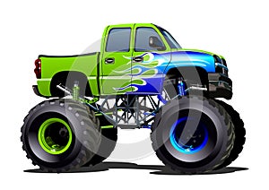 Cartoon Monster Truck