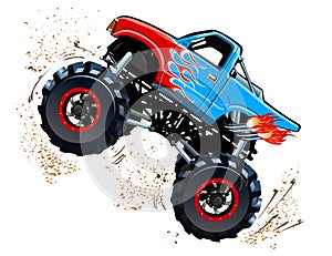 Cartoon Monster Truck