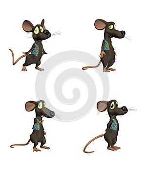 Cartoon Mouse - pack2