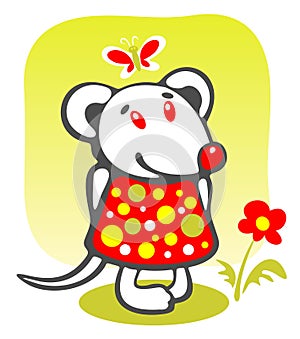 Cartoon mousy