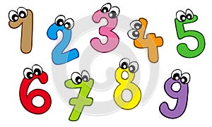 Cartoon numbers