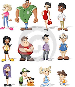 Cartoon people