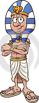 Cartoon pharaoh