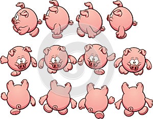 Cartoon pig