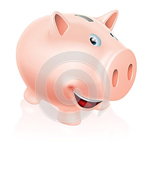 Cartoon Piggy Bank