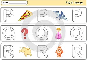 Cartoon pizza, pterodactyl, queen, question, rhinoceros and rock