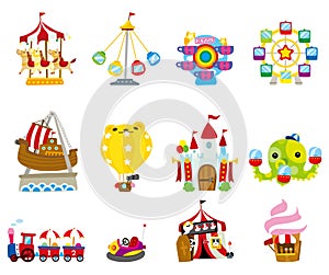 Cartoon playground icon