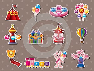 Cartoon Playground stickers