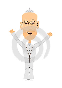 Cartoon priest